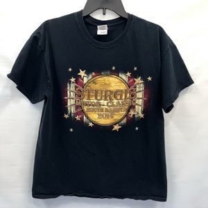 Gildan Surgis T-Shirt Men’s Large Multicolor 100% Cotton 2014 Motor Classic Logo